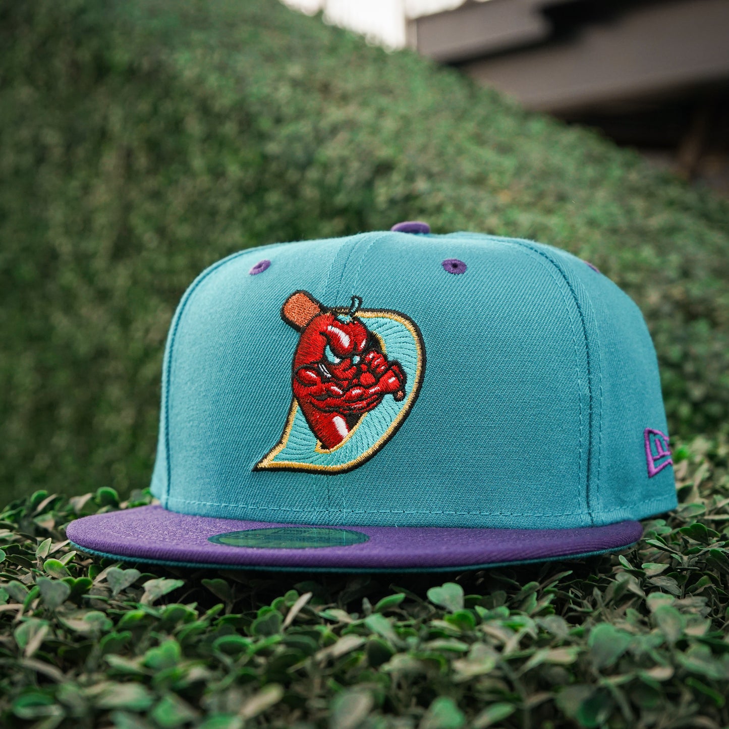 ELPASO DIABLOS AQUA TEAL NEW ERA FITTED HAT