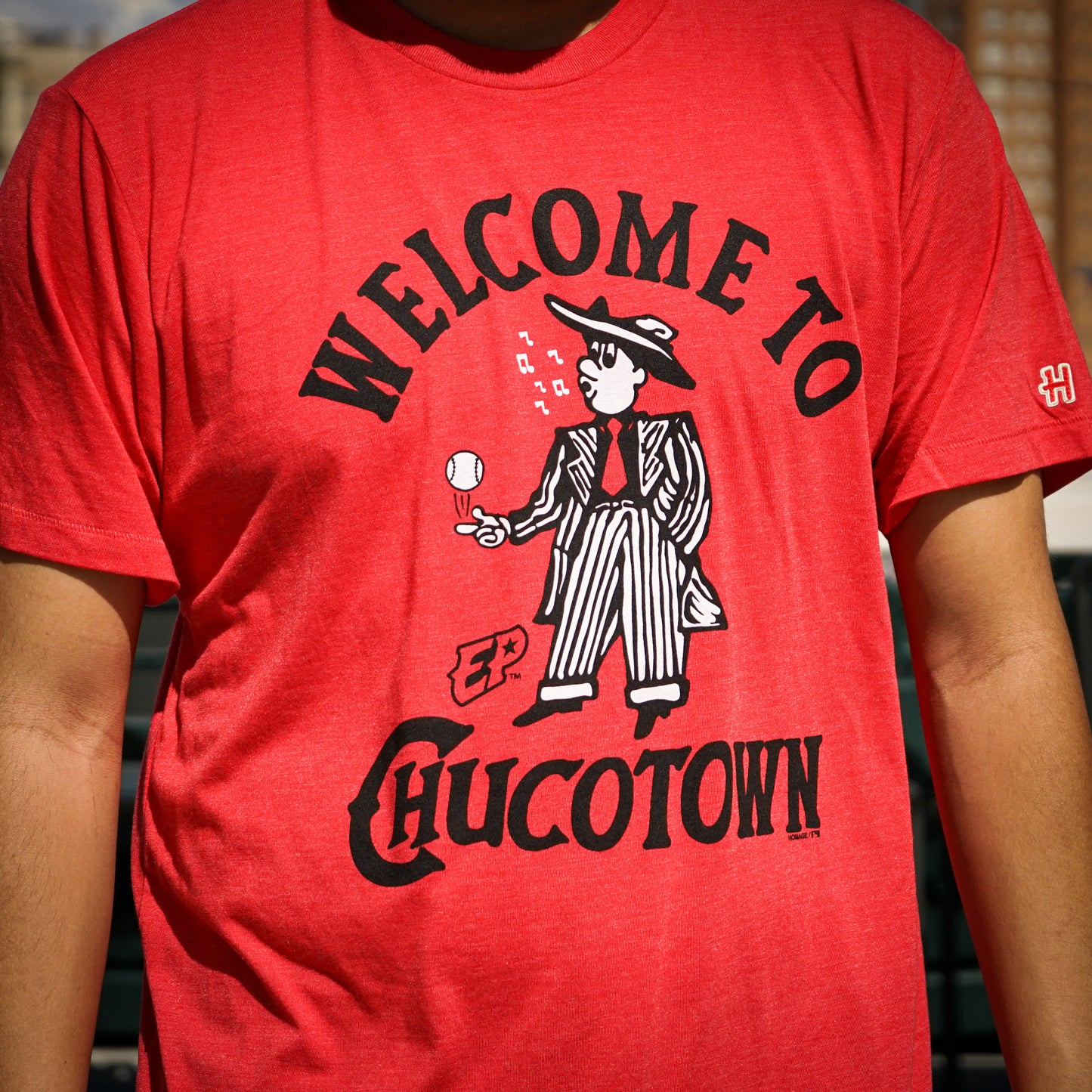CHIHUAHUAS CHUCOTOWN WELCOME TEE= HOMAGE