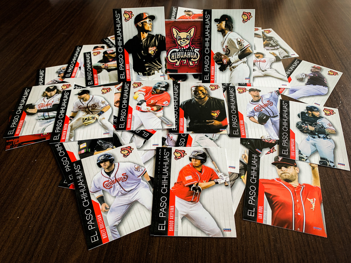 CHOICE El Paso Chihuahuas 2021 Team Card Set