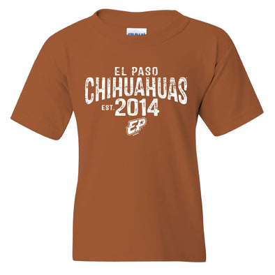 CHIHUAHUAS TEXAS ORANGE YTH TEE- BIMM RIDDER