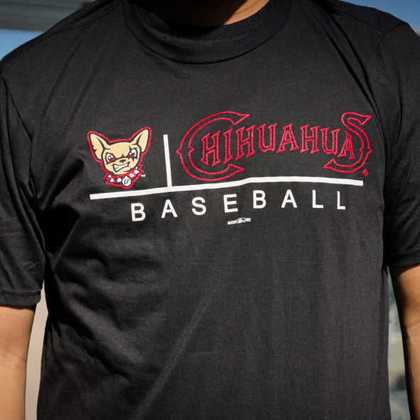 CHIHUAHUAS MENS BASELINE TEE- GOTEEZ