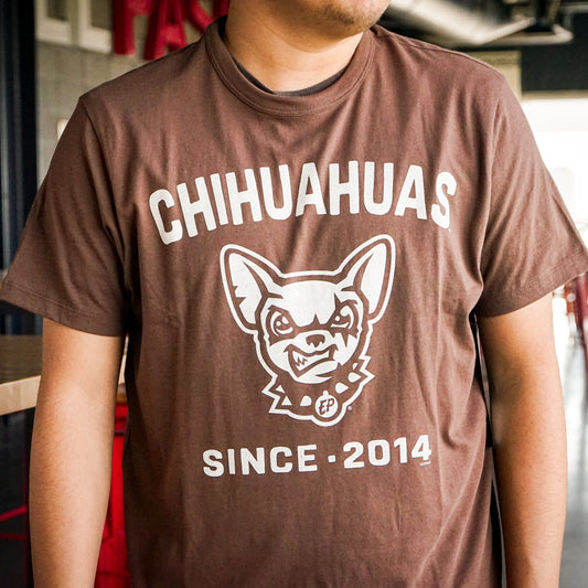 CHIHUAHUAS MENS 47 BRAND ESPRESSO TEE