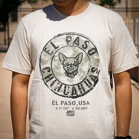 CHIHUAHUAS ARMED FORCES DAY STONE TEE- NEW ERA