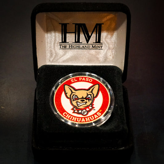 CHIHUAHUAS HIGHLAND MINT COLLECTABLE COIN