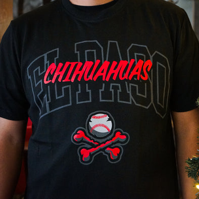 CHIHUAHUAS CROSSBONES NEW ERA SHORT SLEEVE TEE