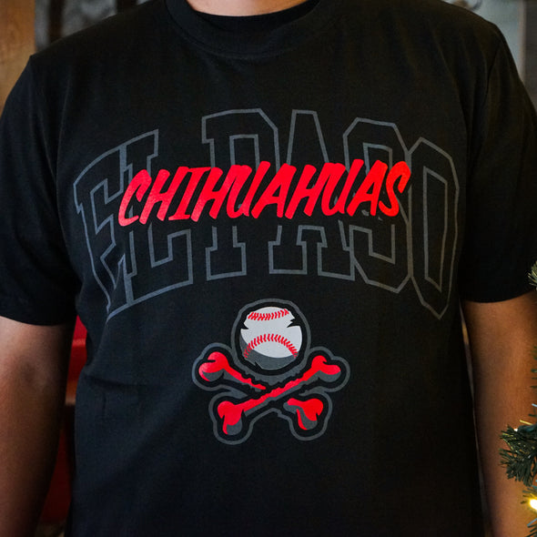 CHIHUAHUAS CROSSBONES NEW ERA SHORT SLEEVE TEE