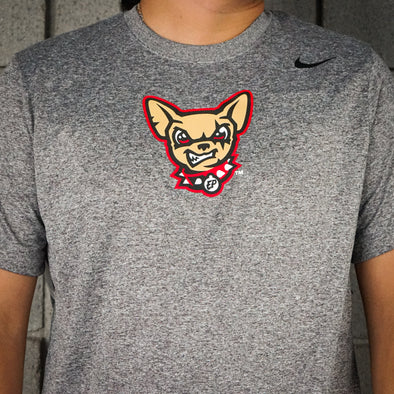 CHIHUAHAUS NIKE DOGHEAD GREY SHORT SLEEVE TEE