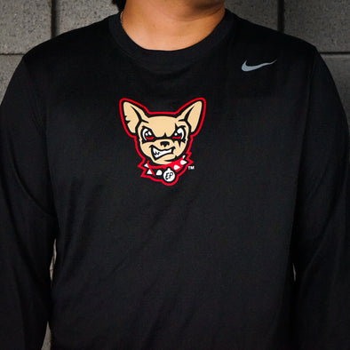 CHIHUAHUAS NIKE DOGHEAD BLACK LONG SLEEVE