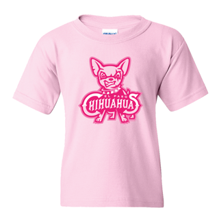 CHIHUAHUAS PINK TONAL TEE- BIMM RIDDER