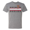 CHIHUAHUAS MENS HEATHER RHYTHM TEE- 108 STITCHES