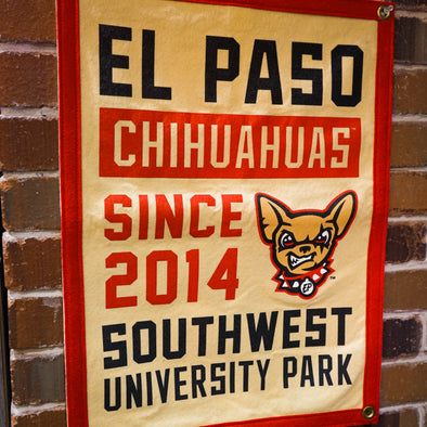 CHIHUAHUAS 18" X 24" UNIVERSITY PARK PENNANT FLAG