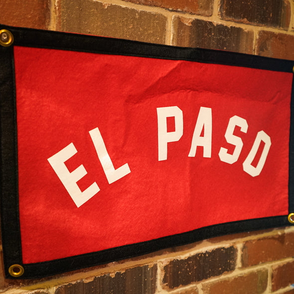 EL PASO 14" X 24" PENNANT FLAG