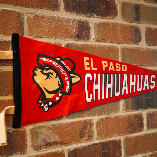 CHIHUAHUAS 9" X 27" ELPASO PENNANT FLAG