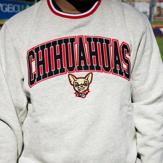 CHIHUAHUAS GRAY SWEATSHIRT- NEW ERA