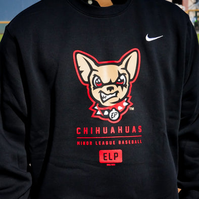 CHIHUAHUAS ELP BLACK CREW NECK- NIKE