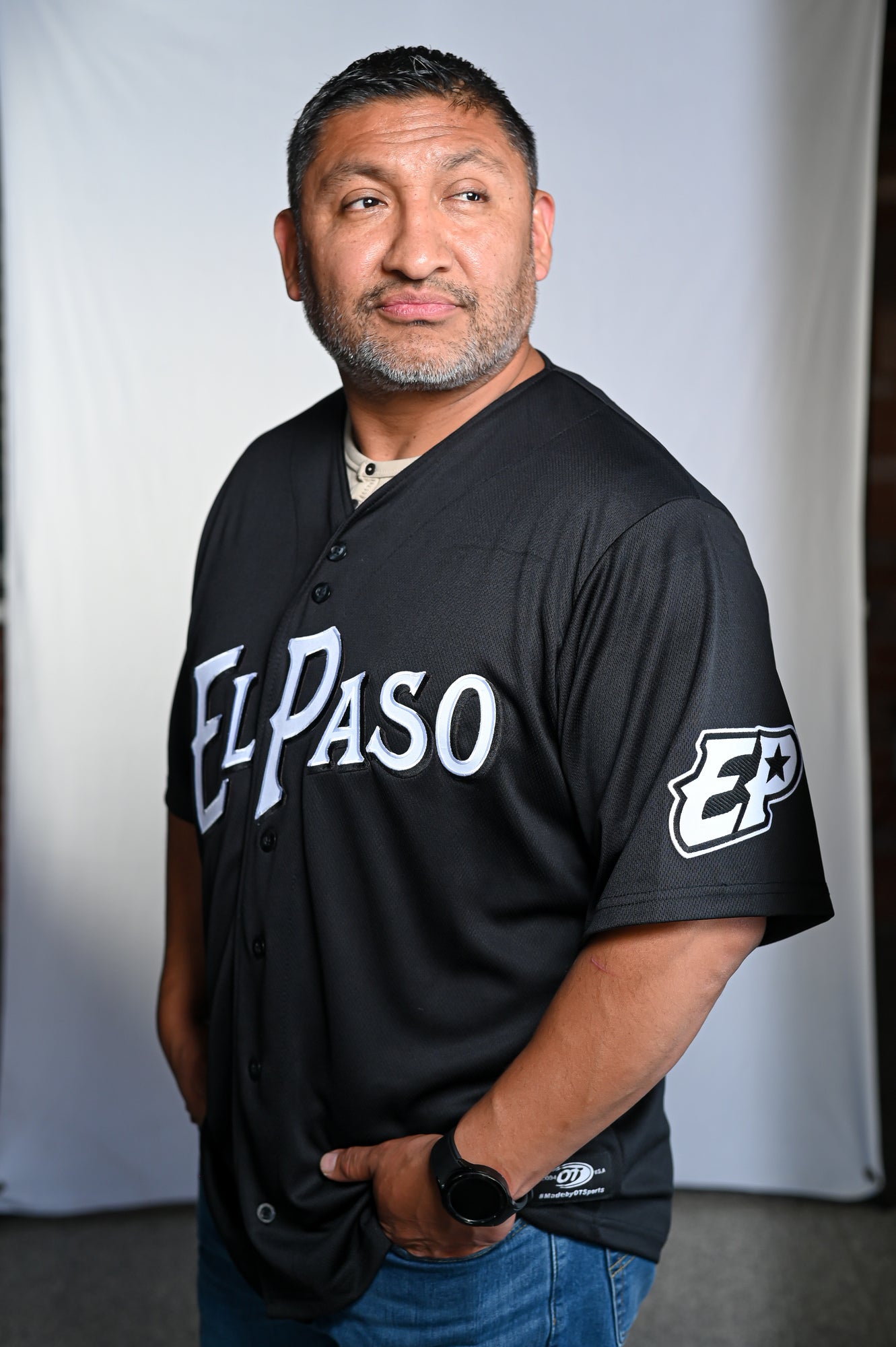 El Paso Chihuahuas Team Shop OT Sports Adult Replica Black El