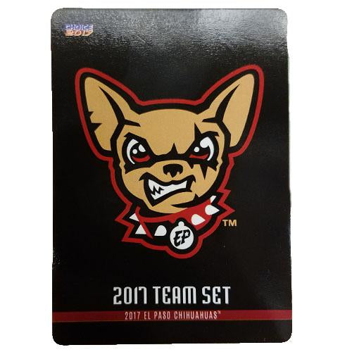 CHOICE El Paso Chihuahuas 2017 Team Card Set