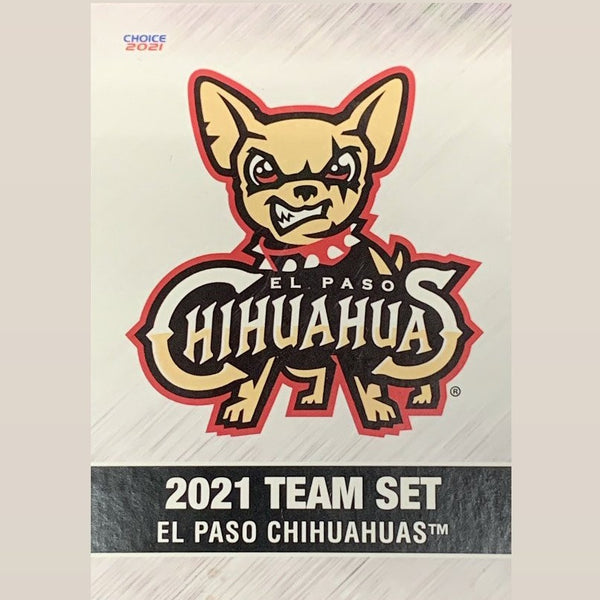 2016 El Paso Chihuahuas Choice #35 Mascot Chico - NM Baseball Card